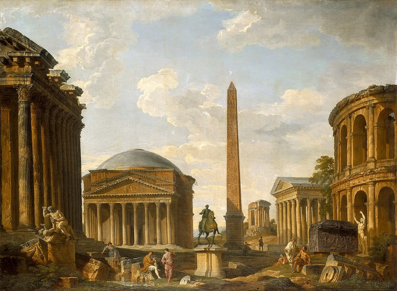 Capriccio romano, il Pantheon e altri monumenti - Indianapolis Museum of Art